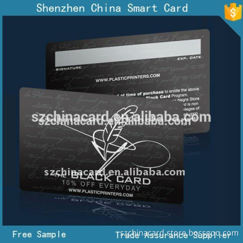 2015 hot selling signature panel for pvc cards
